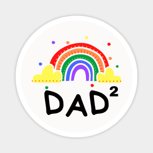 Two Dads Magnet